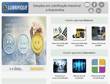 Tablet Screenshot of lubrifique.com